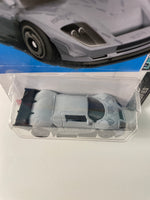 Hot Wheels 1/64 Mad Mike Drift Attack Grey - Damaged Card