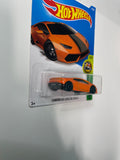 Hot Wheels 1/64 Lamborghini Huracan LP610-4 Orange - Damaged Card