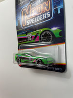 Hot Wheels 1/64 Neon Speeders Corvette C7 Z06 Green