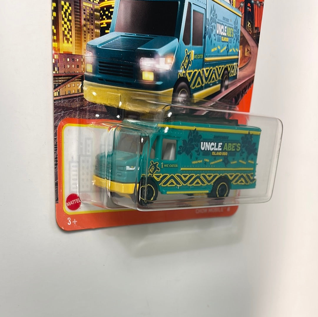 Matchbox 1/64 Chow Mobile ll Green & Yellow