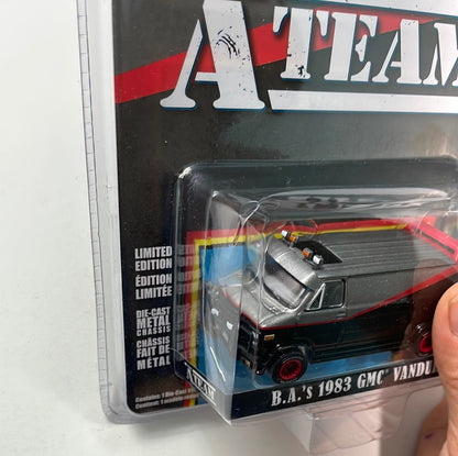 Greenlight Hollywood 1/64 The A Team B.A.’s 1983 GMC Vandura Black