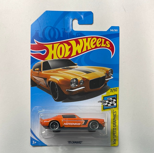 Hot Wheels 1/64 ‘70 Camaro Orange