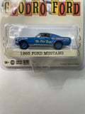 Greenlight 1/64 Hobby Exclusive Goodro Ford 1965 Ford Mustang Blue