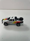 *Loose* Hot Wheels 1/64 Car Culture Premium Team Transport Toyota Off-Road Truck White