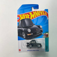 *Japan Card* Hot Wheels 1/64 Porsche 911 Turbo 3.6 (964) Black