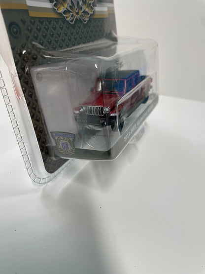 Greenlight 1/64 Battalion 64 2021 Jeep Gladiator Willys Red