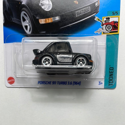 Hot Wheels 1/64 Porsche 911 Turbo 3.6 (964) Black