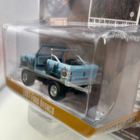 Greenlight 1/64 Smokey Bear 1967 Ford Bronco Blue