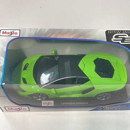 1/18 Maisto Lamborghini Centenario Green