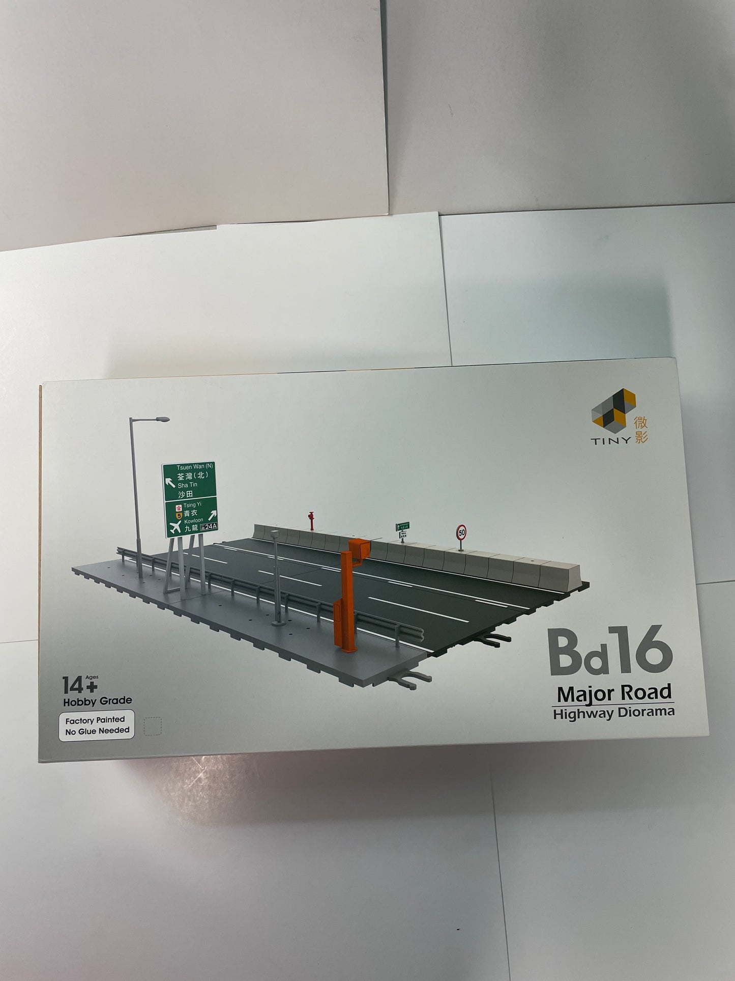 Tiny 1/64 Bd16 Major Road Highway Diorama