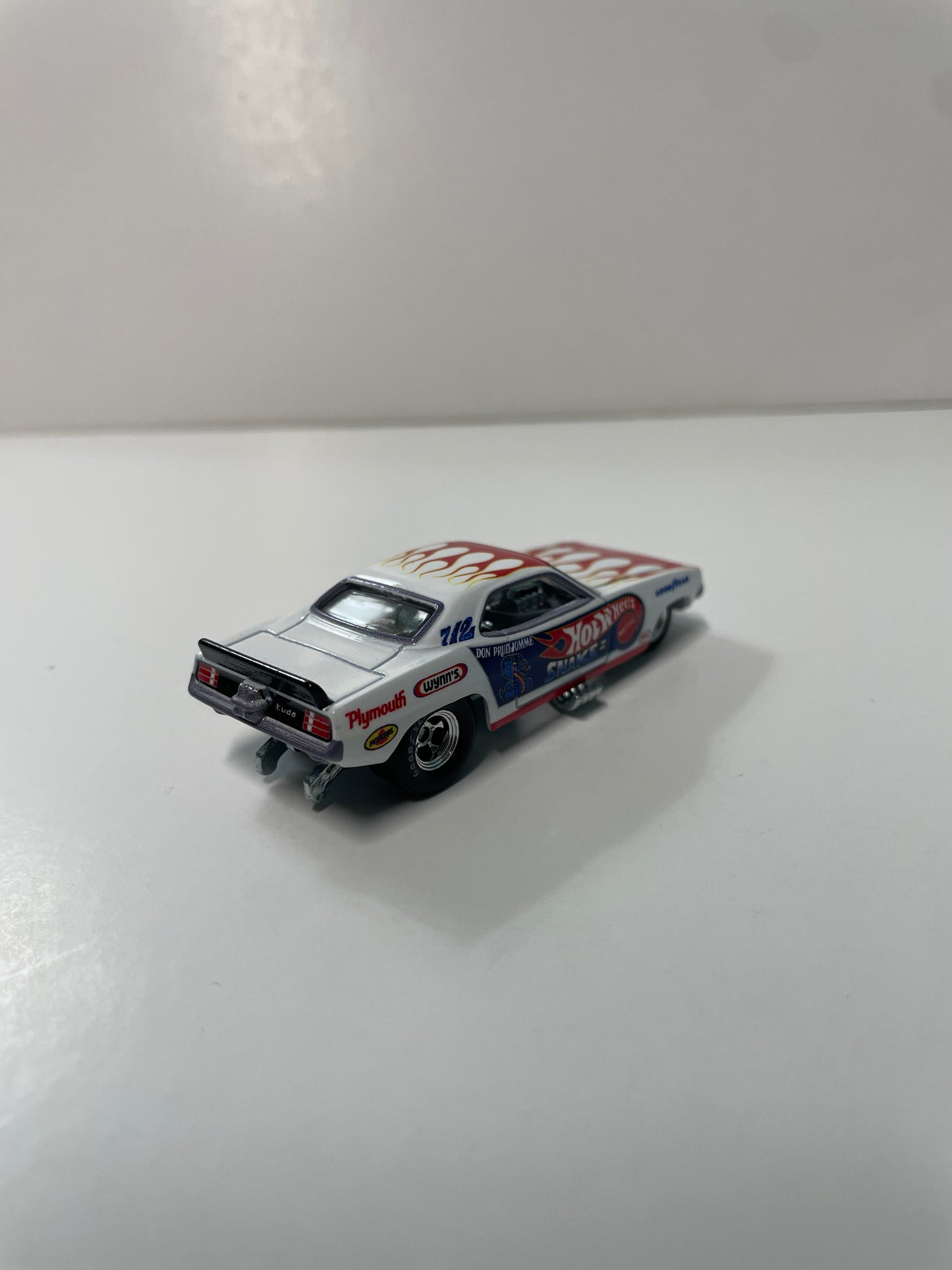 *Loose* Hot Wheels 1/64 Premium Car Culture 2 Pack '72 Plymouth Cuda FC White & Red