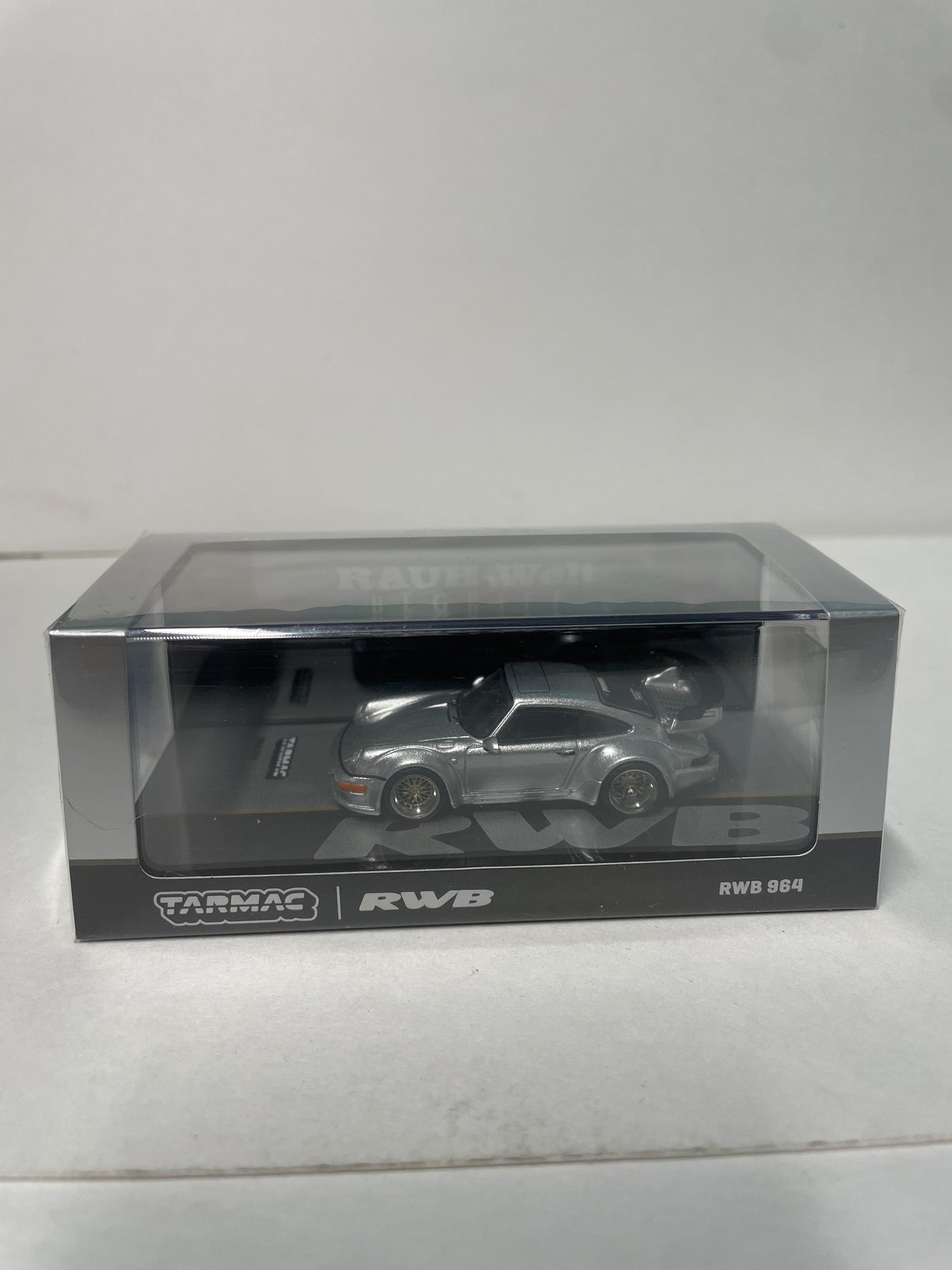 Tarmac Works 1/64 RWB 964 Silver - HOBBY64 - T64-037-SL