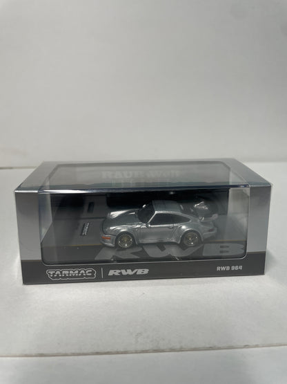 Tarmac Works 1/64 RWB 964 Silver - HOBBY64 - T64-037-SL