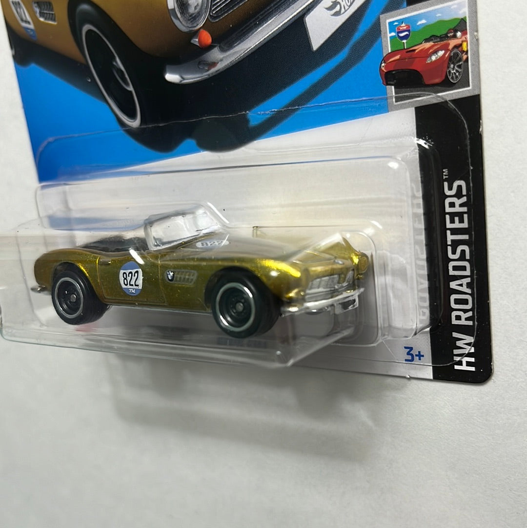Hot Wheels Super Treasure Hunt BMW 507 Yellow - Damaged Box