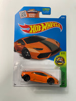 Hot Wheels 1/64 Lamborghini Huracan LP610-4 Orange - Damaged Card