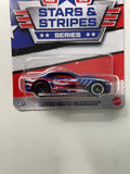 Hot Wheels 1/64 Stars & Stripes Series 2013 Copo Camaro Blue - Damaged Card