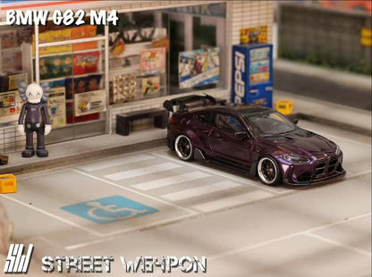 Street Weapon 1/64 BMW M4 Purple