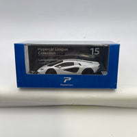 1/64 Postercars Hypercar League Collection Lamborghini Countach LPI 800-4 Bianco Siderale White