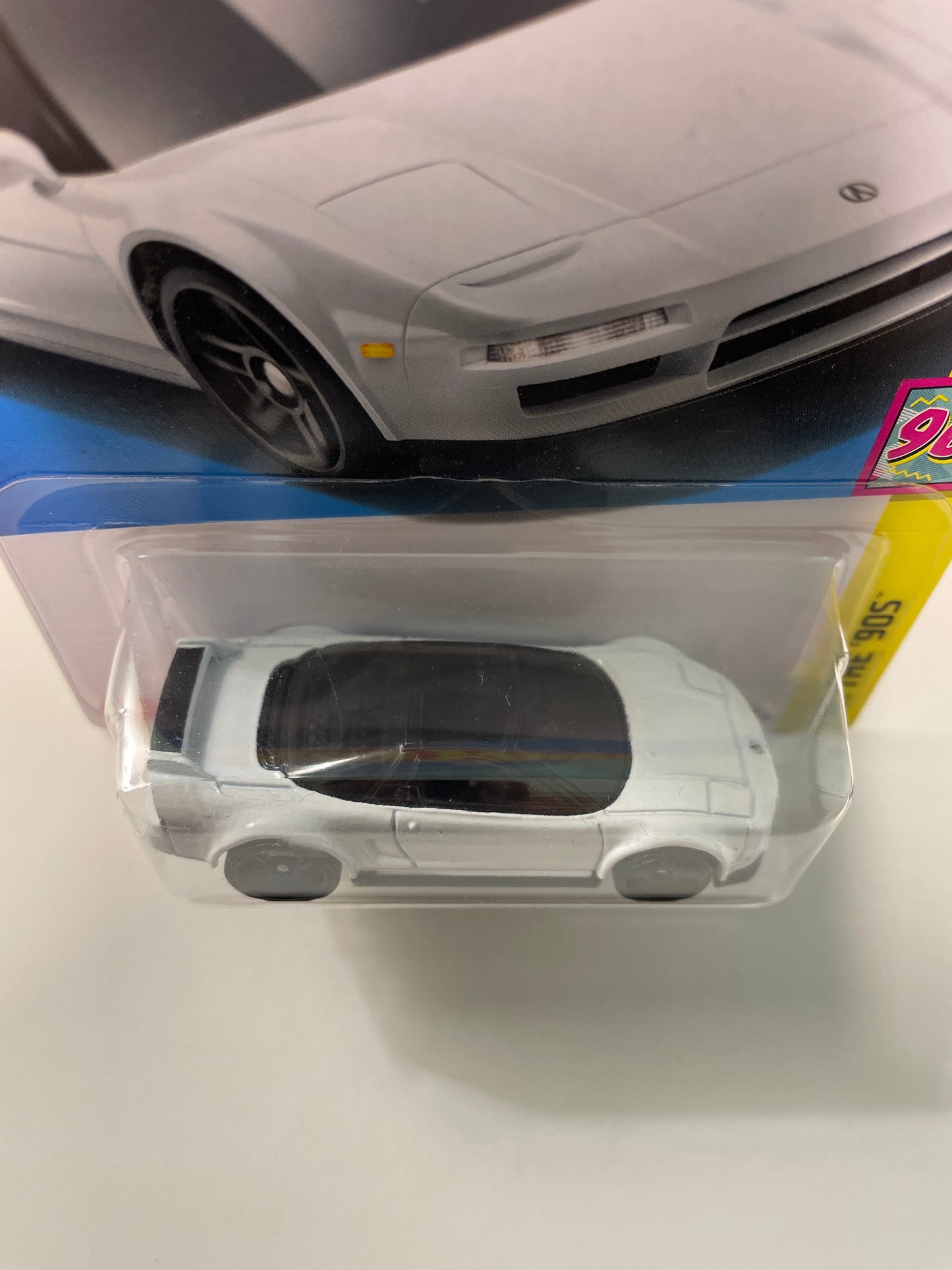 *Japan Card* Hot Wheels 1/64 '90 Acura NSX White
