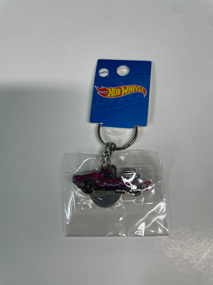 Hot Wheels Key Chain Rodger Dodger Pink - HWU87904
