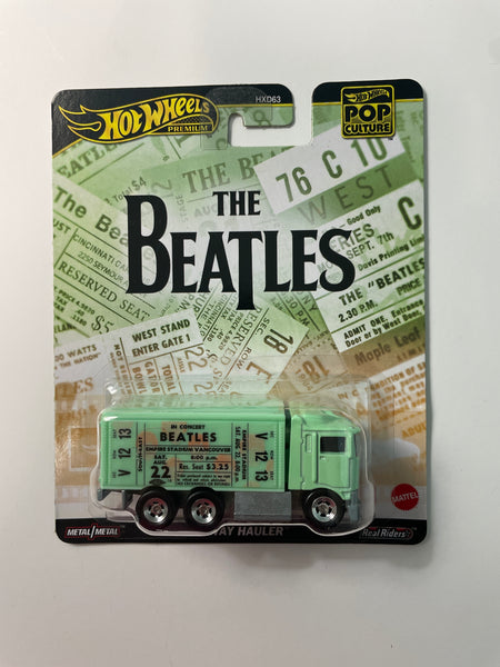 Hot Wheels 1/64 Pop Culture The Beatles Hiway Hauler Green