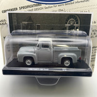 1/64 M2 Machines Auto-Drivers 1956 Ford F-100 Truck Grey - Damaged Card