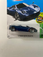 Hot Wheels 1/64 ‘17 Pagani Huayra Roadster Blue