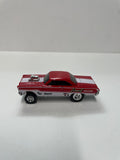 *Loose* Hot Wheels 1/64 Premium Car Culture Team Transport ‘65 Mercury Comet Cyclone w/ Ford C-800 Red & White