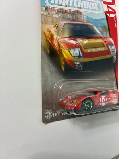 Matchbox 1/64 Super Cars Series 1966 Ford GT40 Red - JJR52