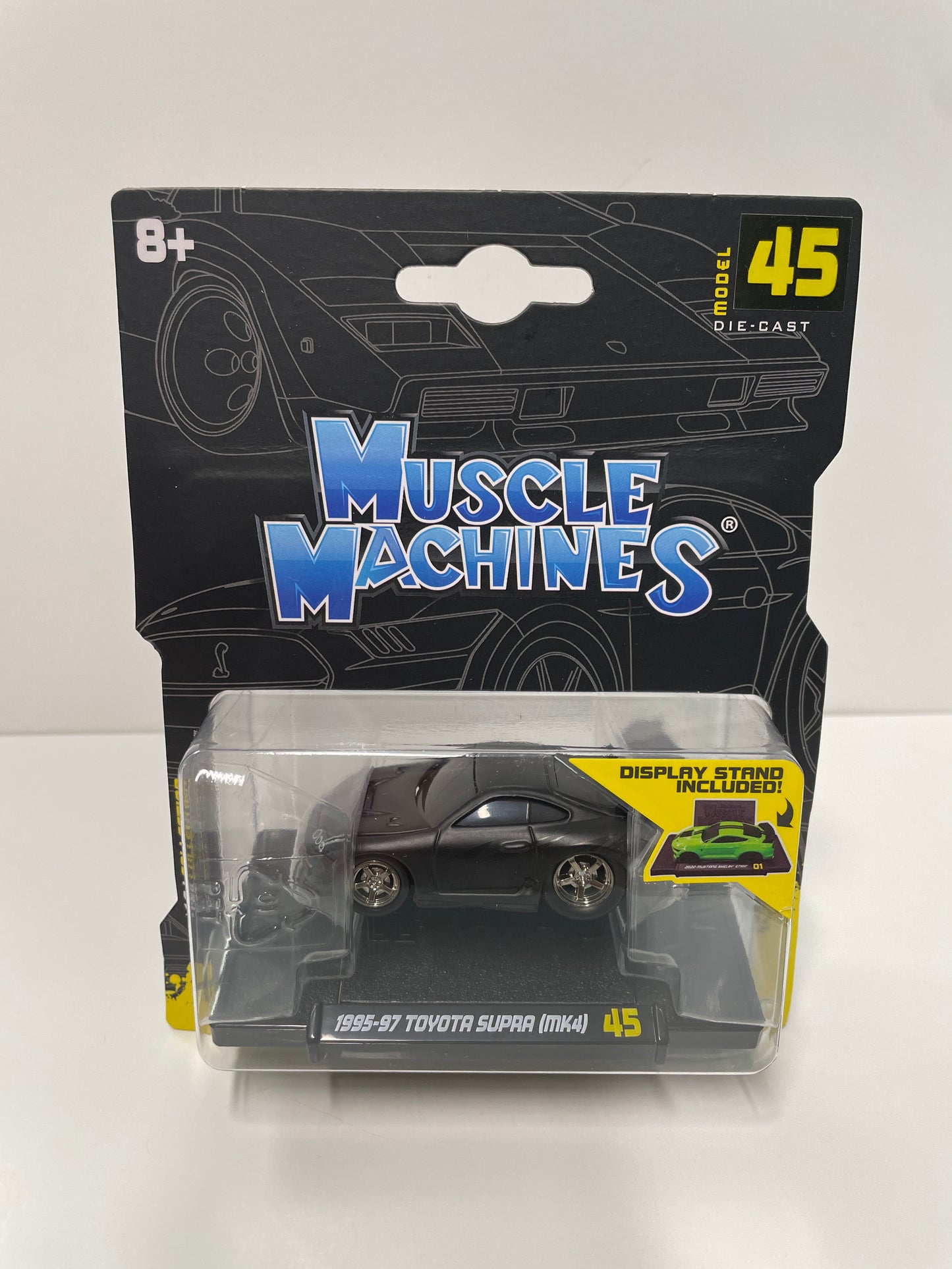 Maisto Muscle Machines 1/64 1995-97 Toyota Supra (MK4) Black