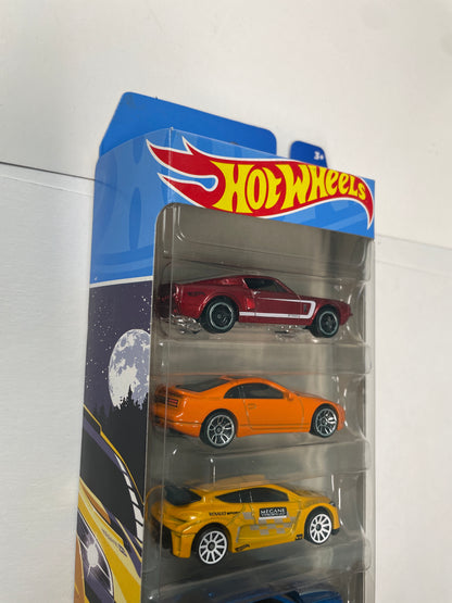 Hot Wheels 1/64 5 Pack Nightburnerz - Damaged Box