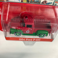 1/64 Greenlight Texaco 1954 Ford F-100 Red & Green