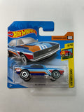 *Treasure Hunt* Hot Wheels 1/64 ‘67 Camaro Short Card Blue