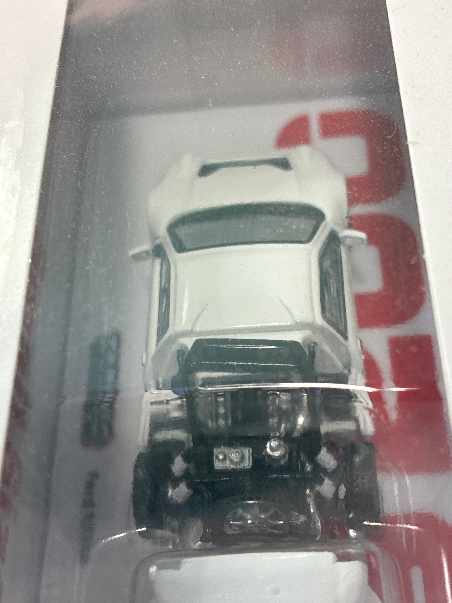 Tarmac Works 1/64 Ford RS200 White - HOBBY64 - T64P-001-WH - Damaged Car (Read description)