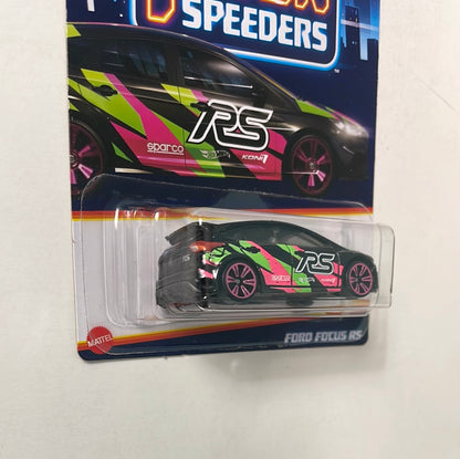 Hot Wheels 1/64 Neon Speeders Ford Focus RS
