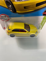 Hot Wheels 1/64 ‘99 Honda Civic Type R EK9 Yellow