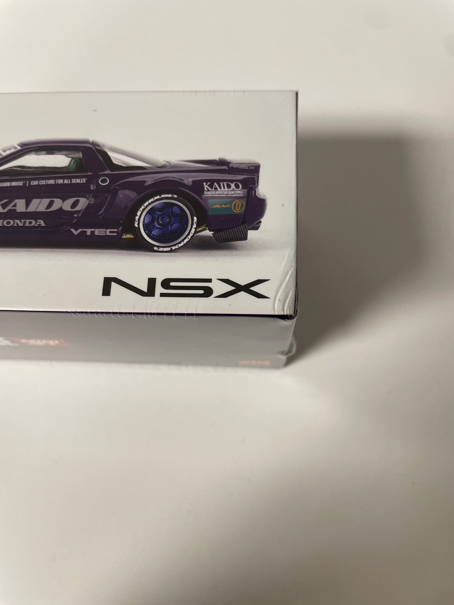Mini GT x Kaido House 1/64 Honda NSX Kaido Racing V2 Purple - KHMG173 - Damaged Box