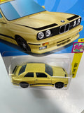 Hot Wheels 1/64 '92 BMW M3 Yellow