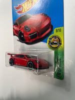 Hot Wheels 1/64 Porsche 993 GT2 Red - International Card