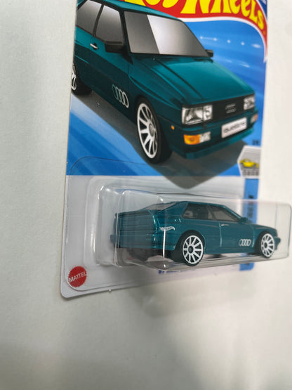 Hot Wheels 1/64 ‘87 Audi Quattro Teal