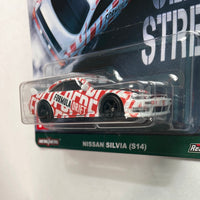 Hot Wheels 1/64 Car Culture Nissan Silvia (S14) Slide Street - Damaged Card