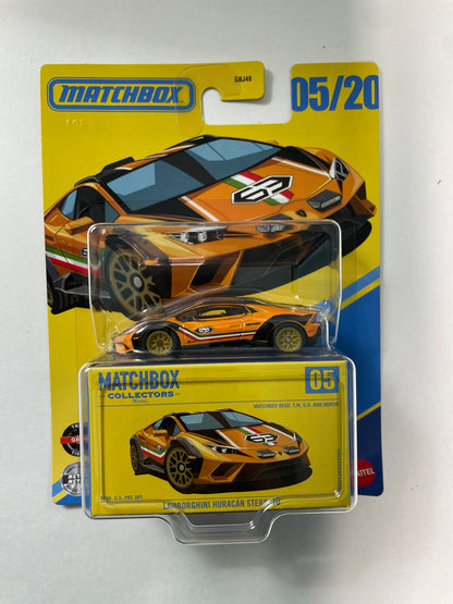 Matchbox Collectors 1/64 Lamborghini Huracan Sterrato Orange - JJW09 - Damaged Box