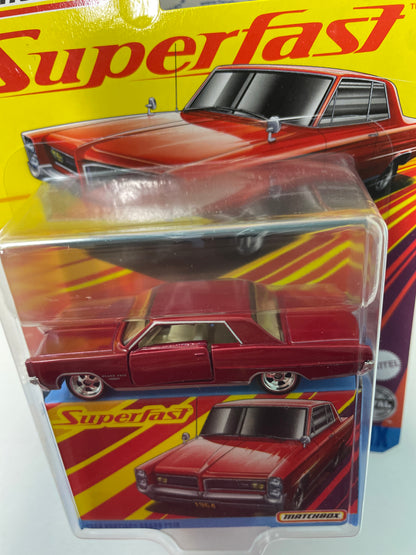 Matchbox Superfast 1/64 1964 Pontiac Grand Prix Red - GNY10
