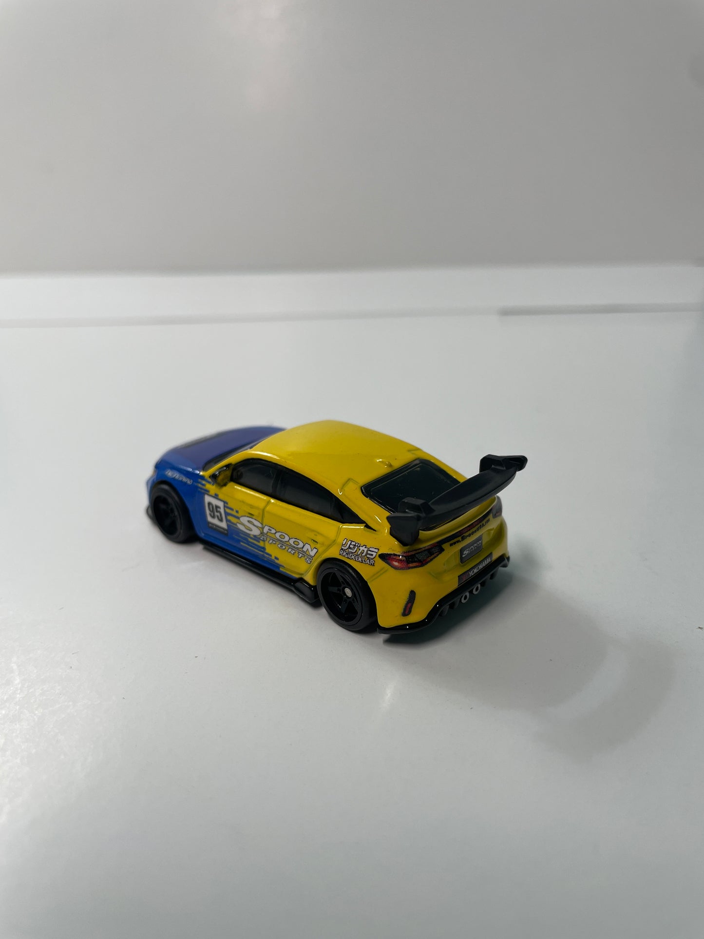 *Loose* Hot Wheels 1/64 Premium Car Culture 2 Pack Honda Civic Type R Yellow & Blue