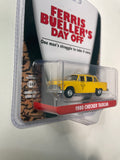 Greenlight 1/64 Hollywood Ferris Bueller’s Day Off 1980 Checker Taxicab Yellow