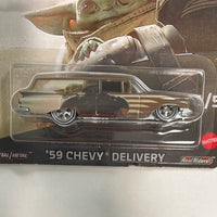 Hot Wheels 1/64 Pop Culture Star Wars The  Mandalorian ‘59 Chevy Delivery Brown