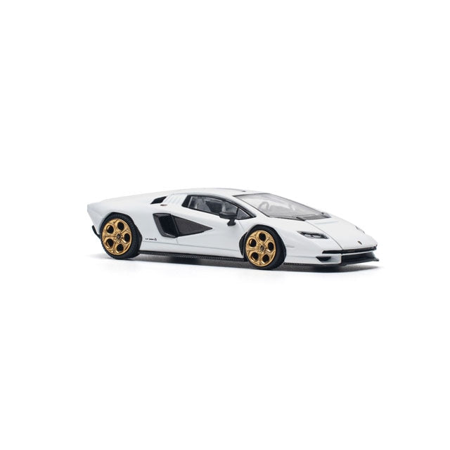 Pop Race 1/64 Lamborghini Countach LPI 800-4 White