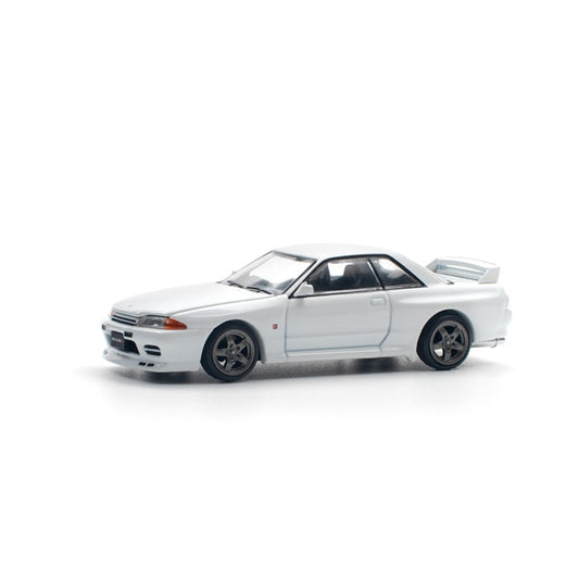 Pop Race 1/64 Nissan Skyline GTR R32 Crystal White - PR64-157