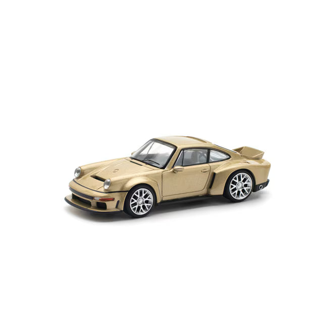 Pop Race 1/64 Porsche Singer DLS Turbo Gold - PR64-0132