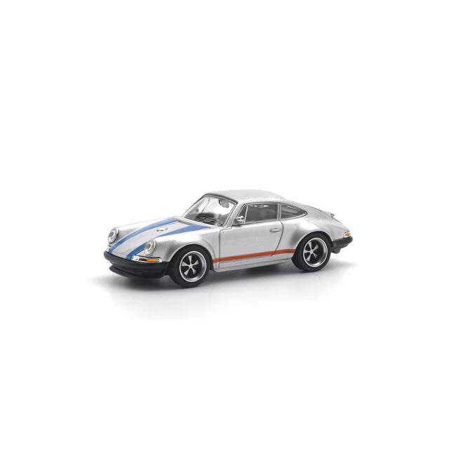 Pop Race 1/64 Porsche Singer 964 Silver - PR64-0188